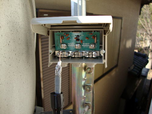 アンテナ線の分配DIY