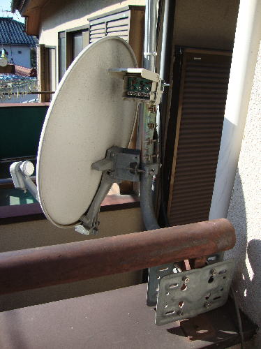 アンテナ線の分配DIY