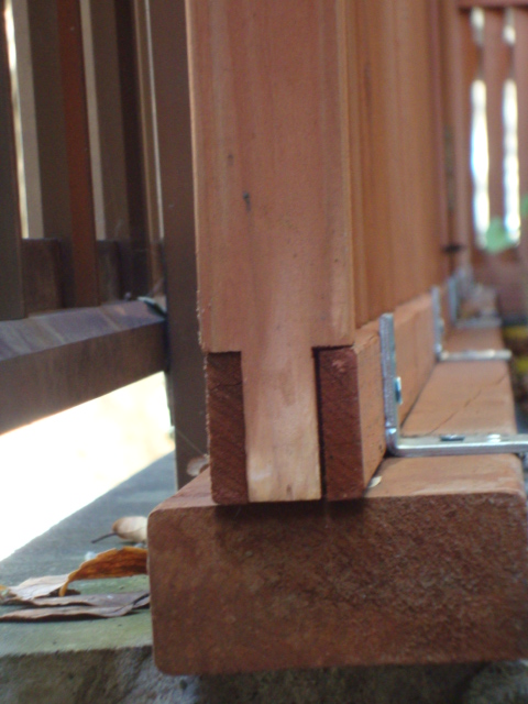 ラティスの取付DIY